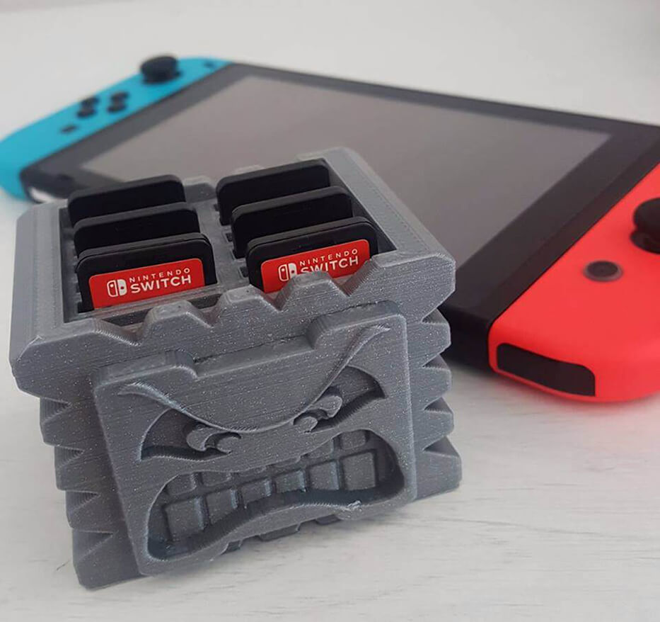 3D Printed Thwomp Switch Cartridge Holder